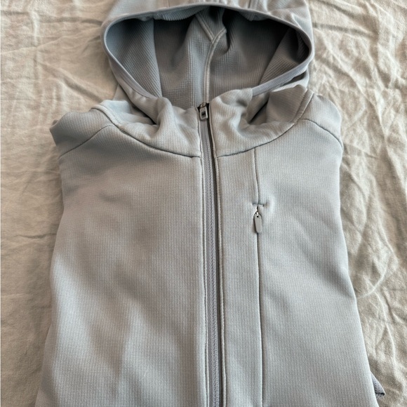 Lululemon Cold Terrain Half Zip Hoodie (L, Light Cast) - Picture 1 of 10